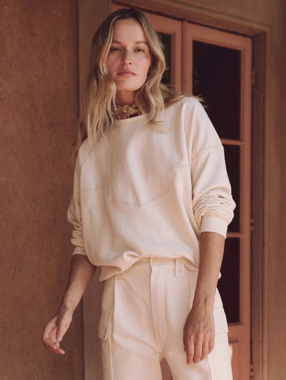 THE GREAT. The Western Slouch Sweatshirt.